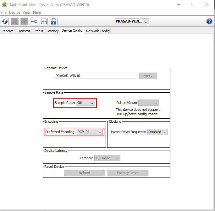 dante virtual soundcard and adobe audition